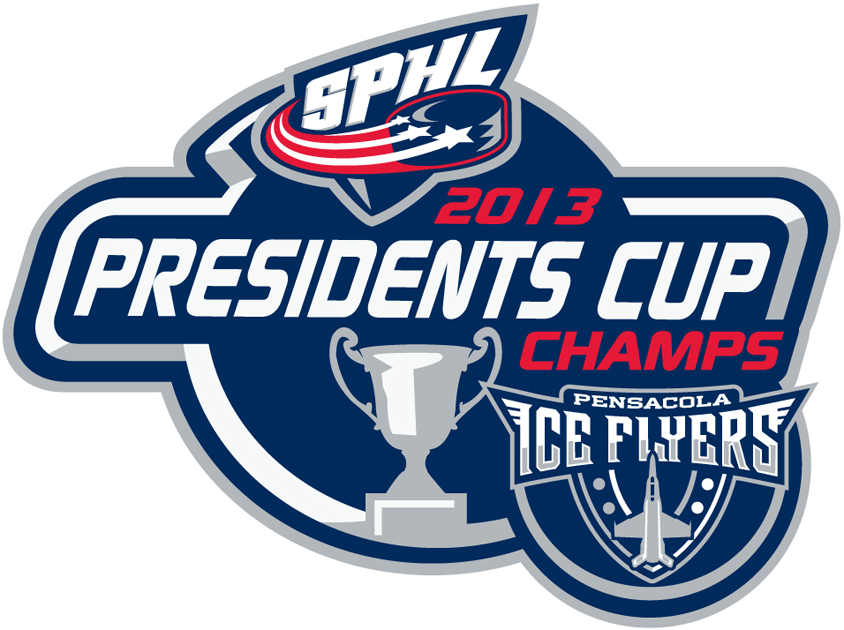 pensacola ice flyers 2013 champion logo iron on heat transfer